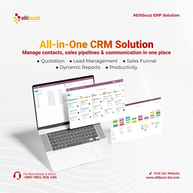 All-in-One CRM Solution, Elitbuzz Technologies