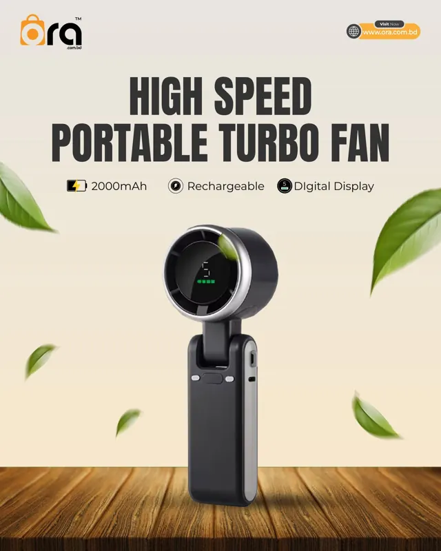 Portable Turbo Fan, Ora.com.bd